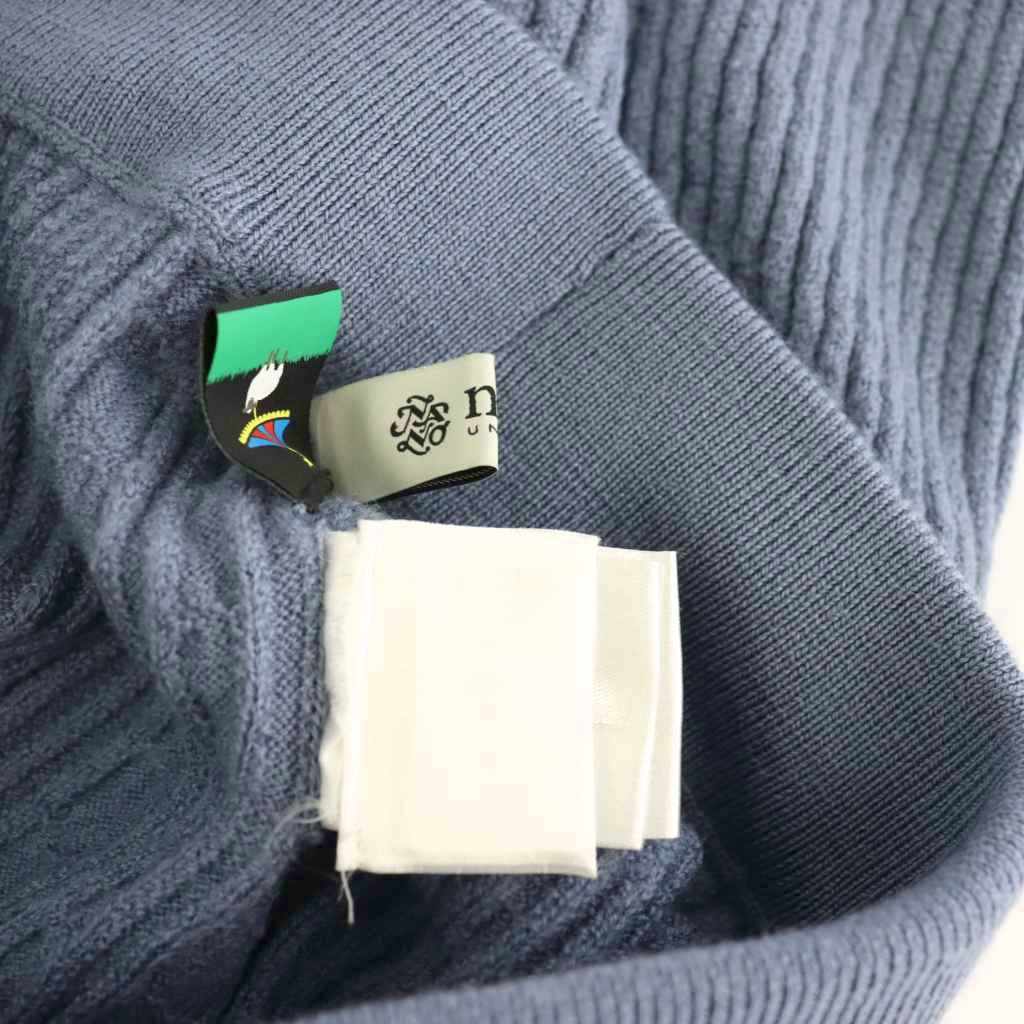 【中古】ナノユニバース nano universe ニットスカート ロング フレア ウール 38 ブルーグレー /DO ■ECF007 レディース 【ベクトル 古着】 260703 vectorpremium-19243551 ブランド古着ベクトルプレミアム店 サンプル画像3