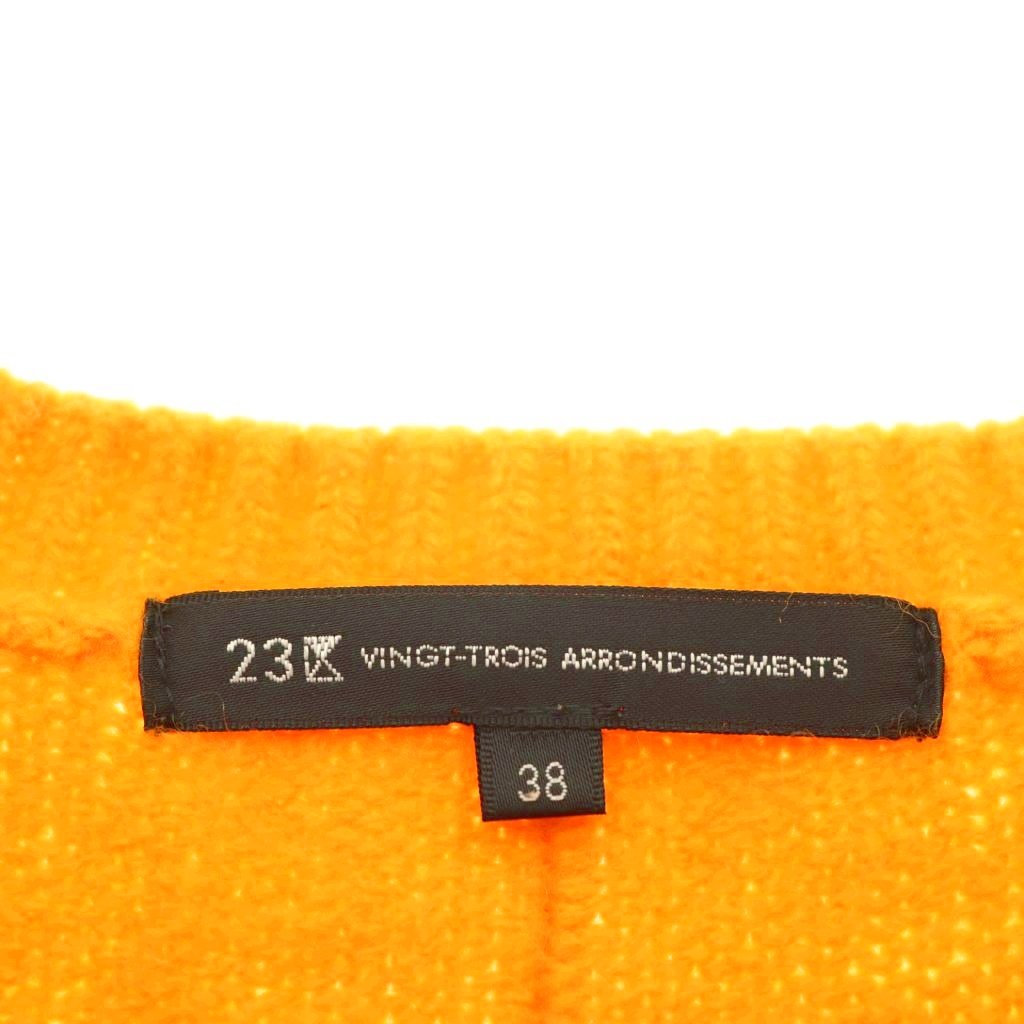 【中古】23区 オンワード樫山 ニット セーター カシミヤ混 38 マリーゴールド色 /ES ■ECF007 レディース 【ベクトル 古着】 260704 vectorpremium-19237136 ブランド古着ベクトルプレミアム店 サンプル画像3