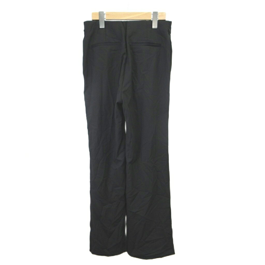 【中古】ミラオーウェン Mila Owen パンツ 1 黒 ブラック 無地 フルレングス /NP ■ECF007 レディース 【ベクトル 古着】 260707 vectorpremium-19246121 ブランド古着ベクトルプレミアム店 サンプル画像2