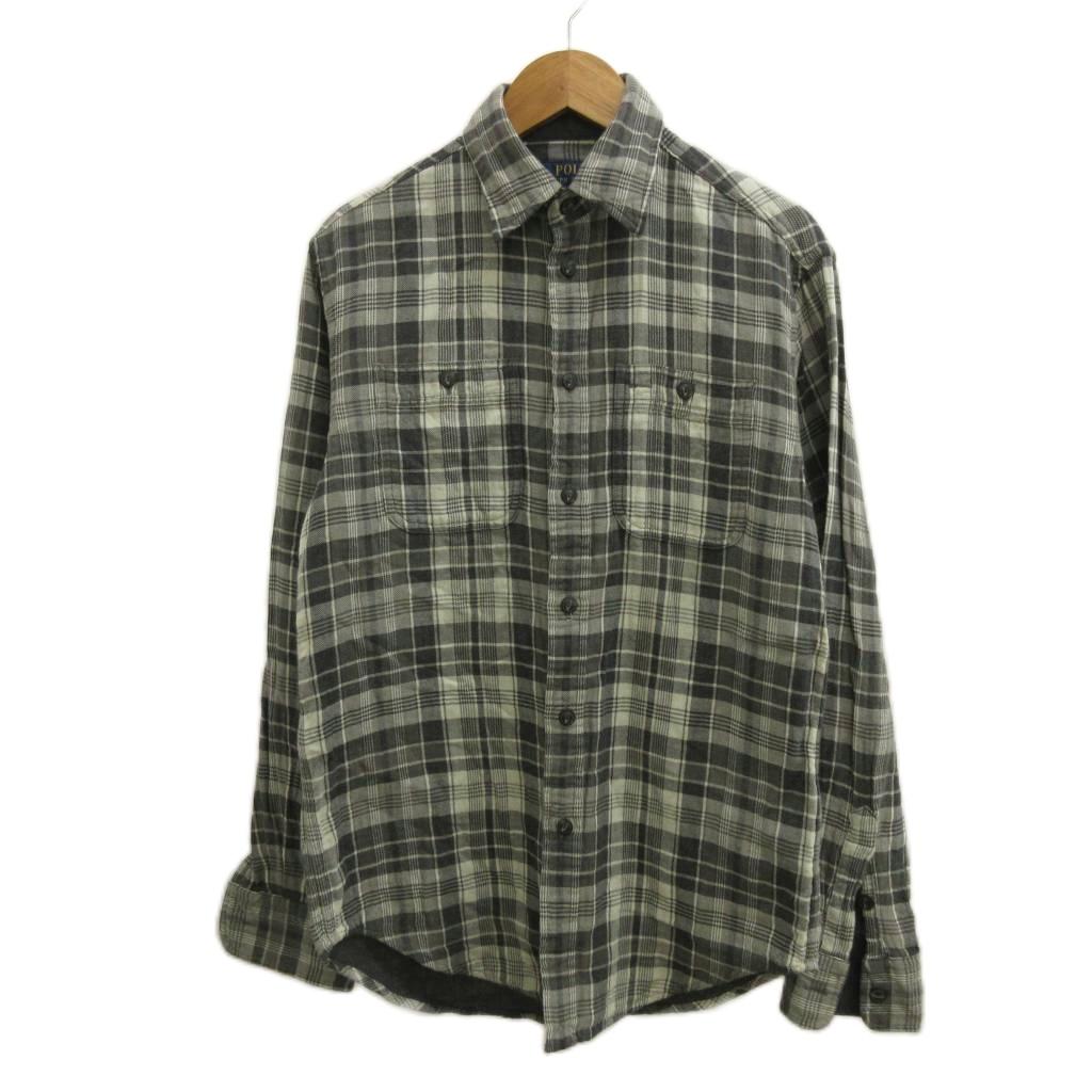 【中古】ポロ ラルフローレン POLO RALPH LAUREN シャツ XS グレー 白 ホワイト チェック柄 レギュラーカラー 長袖 /PP ■GY70 メンズ 【ベクトル 古着】 260708ブランドポロ ラルフローレン POLO RALPH LAUREN表記サイズXS実寸サイズ肩幅：約41cm　身幅：約46cm　着丈：約70cm　袖丈：約58cm　　素材綿色グレー 白 ホワイト状態全体的に使用感がございますが、その他に目立ったダメージはなく、問題なくご使用いただける商品です。 ※あくまでも中古品ですので掲載写真や記載内容をご確認いただき、ご理解の上ご購入ください。備考ラルフローレン(株)商品のお問い合わせの回答を休止しております。＊各商品ページの商品詳細等をご確認の上ご購入ください。【中古】ポロ ラルフローレン POLO RALPH LAUREN シャツ XS グレー 白 ホワイト チェック柄 レギュラーカラー 長袖 /PP ■GY70 メンズ 【ベクトル 古着】 260708状態ランク　”AB”詳細については、下記および「状態ランクについて」ページをご覧ください。未使用・新品の商品ほぼ新品同様の商品使用感が少なく、かなり状態の良い商品使用感はあるが、傷や汚れの少ない商品使用感の他、傷や汚れが見られる商品かなり大きな傷みがある難あり商品※S〜CランクはUSED品となりますので、使用感をご理解の上でご入札下さい。状態ランクについてinformationブランドポロ ラルフローレン POLO RALPH LAUREN表記サイズXS実寸サイズ肩幅：約41cm　身幅：約46cm　着丈：約70cm　袖丈：約58cm　　素材綿色グレー 白 ホワイト状態全体的に使用感がございますが、その他に目立ったダメージはなく、問題なくご使用いただける商品です。 ※あくまでも中古品ですので掲載写真や記載内容をご確認いただき、ご理解の上ご購入ください。備考ラルフローレン(株)商品のお問い合わせの回答を休止しております。＊各商品ページの商品詳細等をご確認の上ご購入ください。本商品は一点物です他サイトや店舗にて販売している商品です。多少のお時間差にて欠品になることもございます。予めご了承頂ますようお願い致します。ベクトル・サイズガイドはこちらこの商品と同じブランドの商品を見る