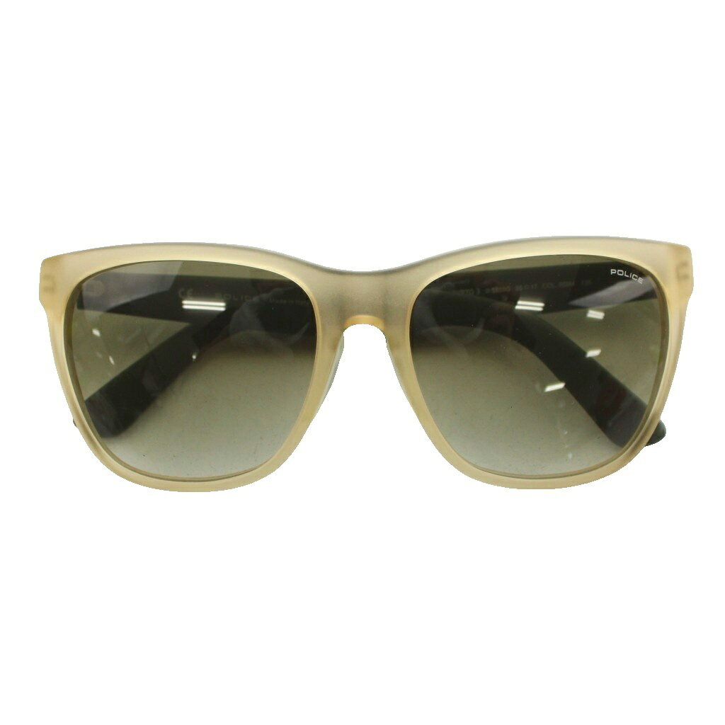 ポリス POLICE クリプト CRYPTO 3 サングラス ウェリントン 55□17 ベージュ オリーブカラー /SS ■OS ■GY62 メンズ レディース  260716