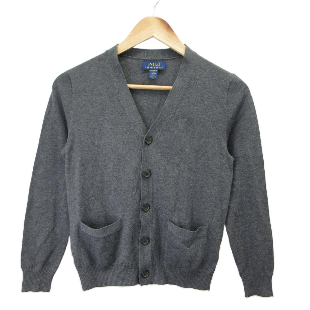 【中古】ポロ ラルフローレン POLO RALPH LAUREN カーディガン ニット キッズ 男の...