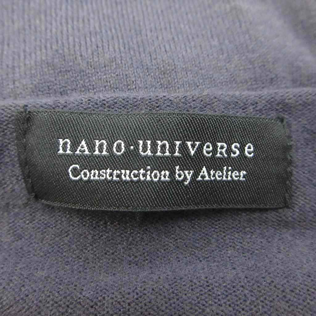 【中古】ナノユニバース nano universe ニット カットソー M チャコールグレー Vネック 長袖 /KK ■GY08 レディース 【ベクトル 古着】 260721 vectorpremium-19292373 ブランド古着ベクトルプレミアム店 サンプル画像3