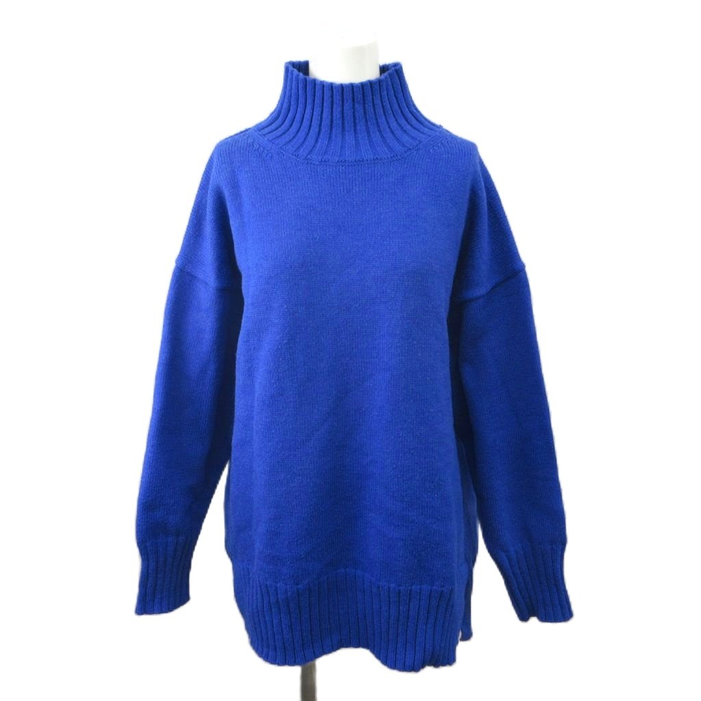 【中古】ロペピクニック ROPE Picnic タートルネックニット セーター 38 青 ブルー 長袖 リブニット プルオーバー/AY ■GY75 レディース 【ベクトル 古着】 260724 vectorpremium-19297965 ブランド古着ベクトルプレミアム店 パッケージ画像