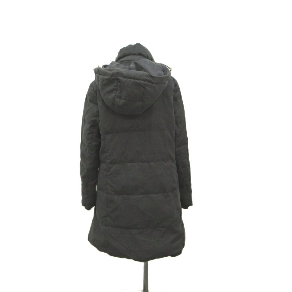 【中古】グローバルワーク GLOBAL WORK コート ダウンコート L ダークグレー 無地 ハイネック 長袖 /KK ■GY75 レディース 【ベクトル 古着】 260726 vectorpremium-19302929 ブランド古着ベクトルプレミアム店 サンプル画像3