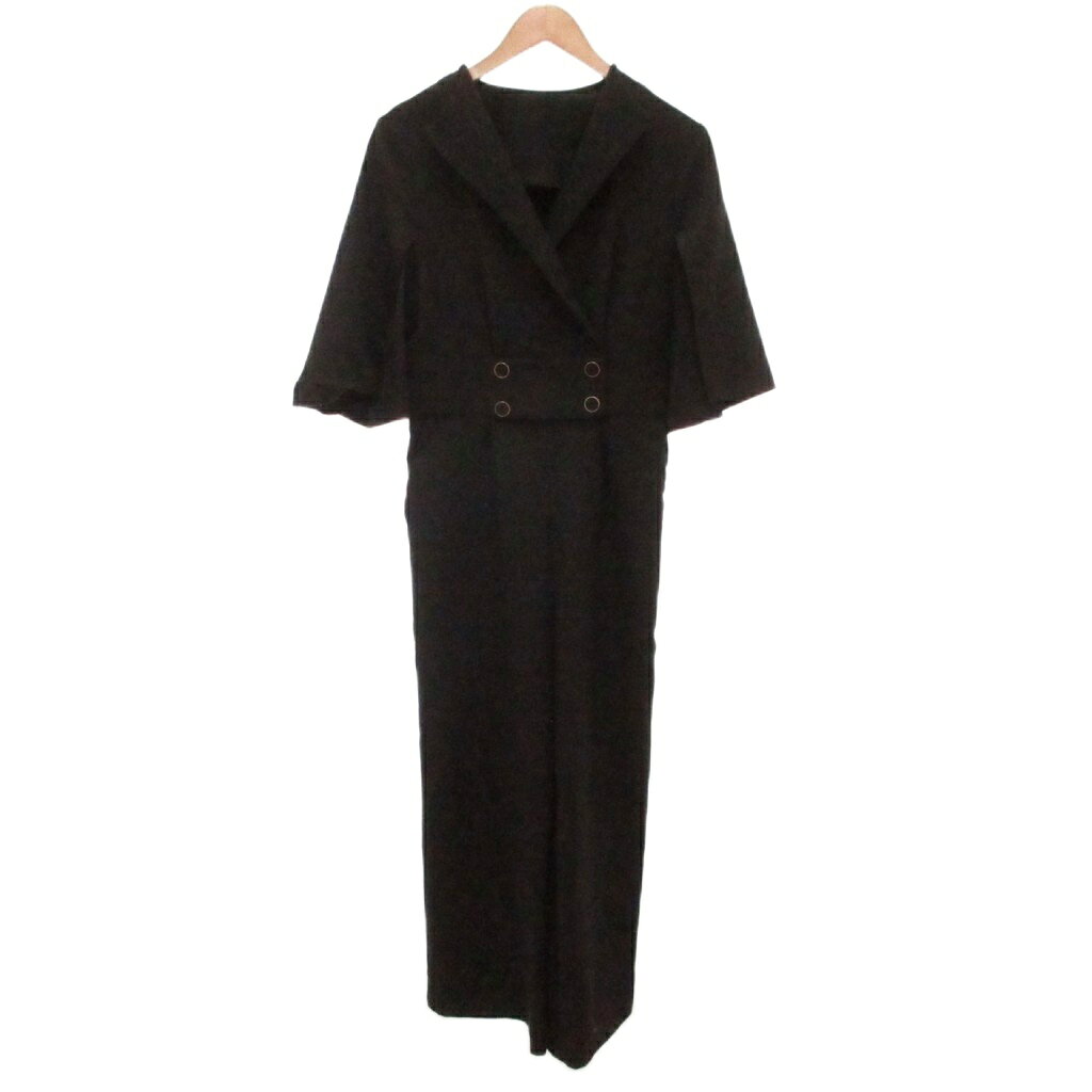 【中古】リエディ Re:EDIT 美品 レイヤードスリーブオールインワン M 黒 ブラック R03937EW23158 /KB ■GY78 レディース 【ベクトル 古着】 260730 vectorpremium-19323928 ブランド古着ベクトルプレミアム店 パッケージ画像