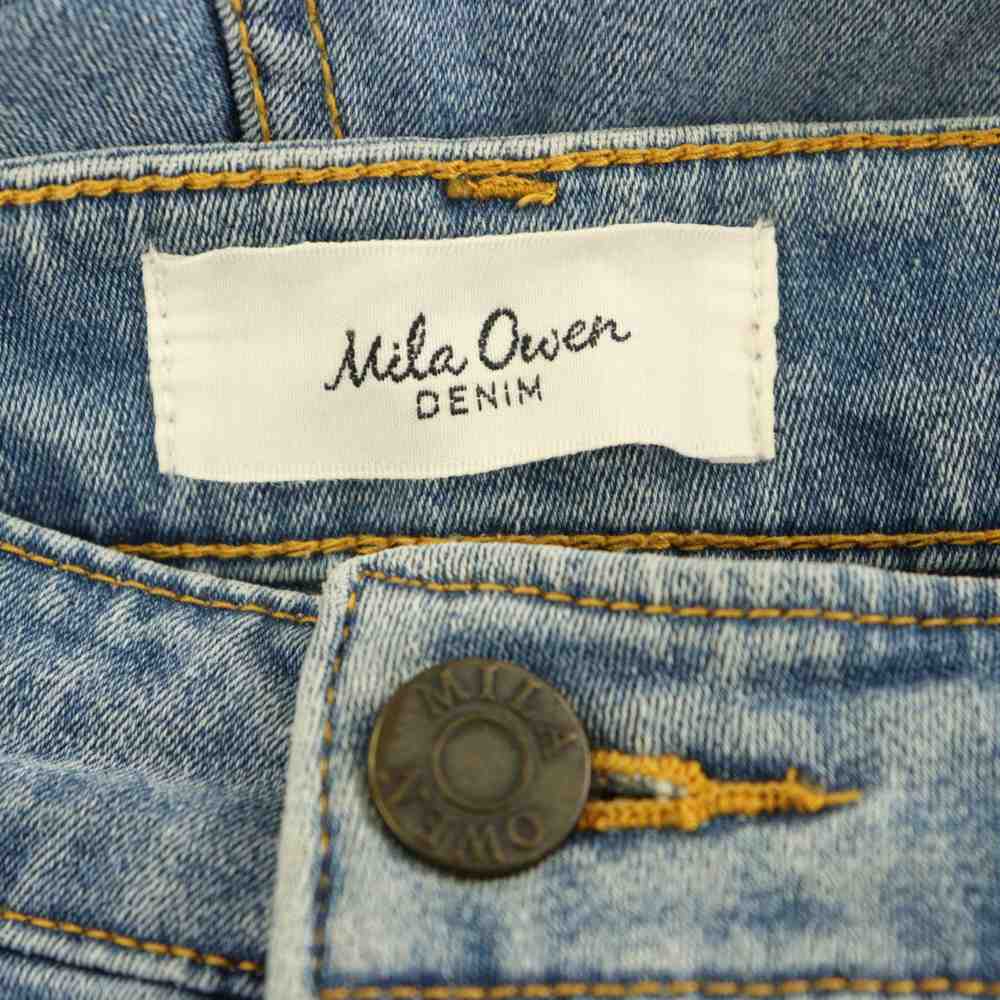 【中古】ミラオーウェン Mila Owen DENIM 切りっぱなしスキニーデニム パンツ ジーンズ ストレッチ 2 ブルー /MY ■OS ■ECC007 レディース 【ベクトル 古着】 260724 vectorpremium-19295702 ブランド古着ベクトルプレミアム店 サンプル画像3