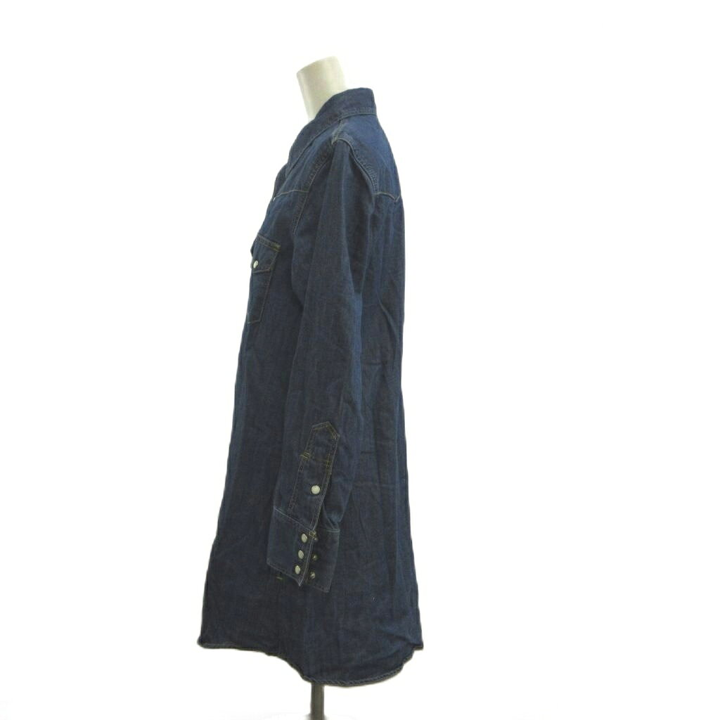【中古】リー LEE ロペピクニック ROPE Picnic ワンピース デニムシャツ M 青 ブルー 長袖 ウエスタンシャツ風 /KK ■GY70 レディース 【ベクトル 古着】 260810 vectorpremium-19329359 ブランド古着ベクトルプレミアム店 サンプル画像2