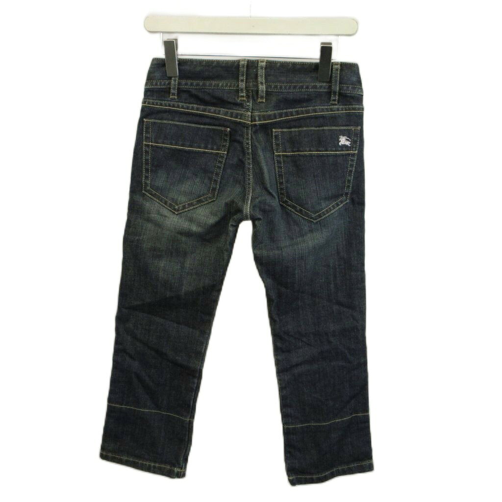 中古 バーバリーブルーレーベル BURBERRY BLUE LABEL クロップドデニムパンツ ロールアップパンツ ボトムス 2 vectorpremium-19373683 ブランド古着ベクトルプレミアム店 サンプル画像2