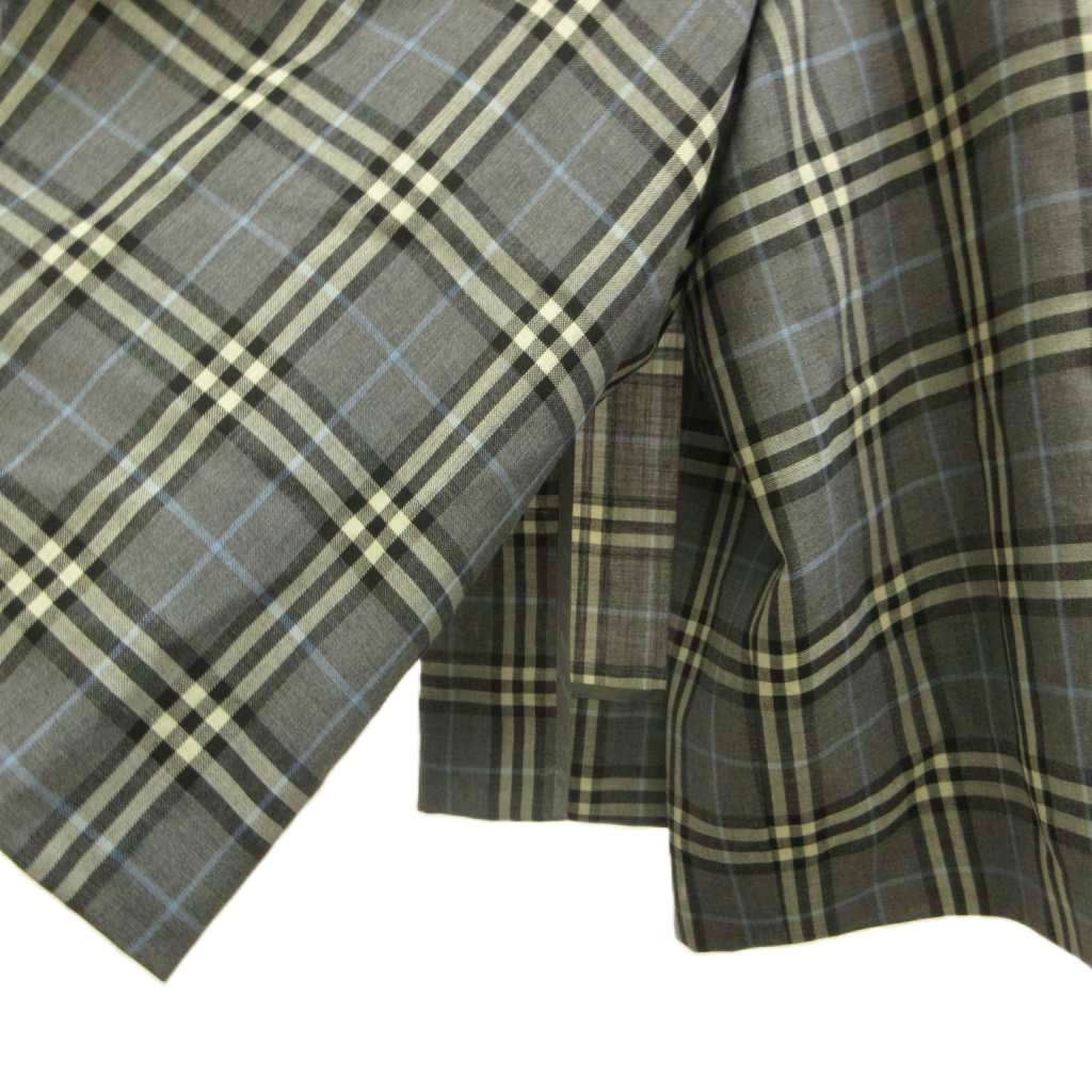 中古 バーバリー ロンドン BURBERRY LONDON パンツ キュロット 15 グレー チェック柄 ラップスカート RN vectorpremium-19375722 ブランド古着ベクトルプレミアム店 サンプル画像3