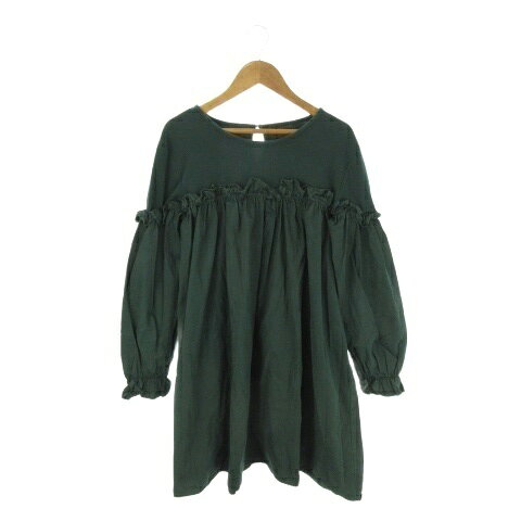 【中古】ビーミングバイビームス B:MING LIFE STORE by BEAMS ワンピース 子ども服（女の子用） 150 緑 グリーン ラウンドネック フリル 長袖 /AO10 ■ECA009 キッズ 【ベクトル 古着】 261001ブランドビーミングバイビームス B:MING LIFE STORE by BEAMS表記サイズ150実寸サイズ身幅：45cm　着丈：74.5cm　ゆき丈：71.5cm　　素材カットソー部分 コットン 布帛部分 コットン色緑 グリーン状態全体に色褪せが見受けられますが、その他に目立ったダメージはなく、問題なくご使用いただける商品です。 ※あくまでも中古品ですので掲載写真や記載内容をご確認いただき、ご理解の上ご購入ください。商品のお問い合わせの回答を休止しております。＊各商品ページの商品詳細等をご確認の上ご購入ください。【中古】ビーミングバイビームス B:MING LIFE STORE by BEAMS ワンピース 子ども服（女の子用） 150 緑 グリーン ラウンドネック フリル 長袖 /AO10 ■ECA009 キッズ 【ベクトル 古着】 261001状態ランク　”AB”詳細については、下記および「状態ランクについて」ページをご覧ください。未使用・新品の商品ほぼ新品同様の商品使用感が少なく、かなり状態の良い商品使用感はあるが、傷や汚れの少ない商品使用感の他、傷や汚れが見られる商品かなり大きな傷みがある難あり商品※S〜CランクはUSED品となりますので、使用感をご理解の上でご入札下さい。状態ランクについてinformationブランドビーミングバイビームス B:MING LIFE STORE by BEAMS表記サイズ150実寸サイズ身幅：45cm　着丈：74.5cm　ゆき丈：71.5cm　　素材カットソー部分 コットン 布帛部分 コットン色緑 グリーン状態全体に色褪せが見受けられますが、その他に目立ったダメージはなく、問題なくご使用いただける商品です。 ※あくまでも中古品ですので掲載写真や記載内容をご確認いただき、ご理解の上ご購入ください。商品のお問い合わせの回答を休止しております。＊各商品ページの商品詳細等をご確認の上ご購入ください。本商品は一点物です他サイトや店舗にて販売している商品です。多少のお時間差にて欠品になることもございます。予めご了承頂ますようお願い致します。ベクトル・サイズガイドはこちらこの商品と同じブランドの商品を見る
