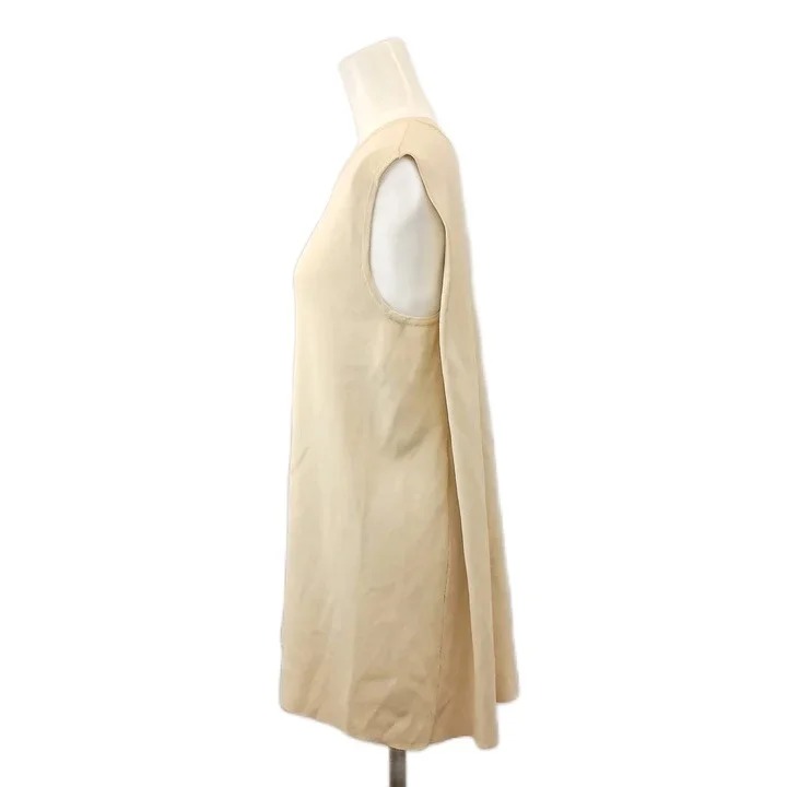【中古】ミラオーウェン Mila Owen チュニック ワンピース ラウンドネック ノースリーブ 0 ベージュ 無地/NP ■ECA009 レディース 【ベクトル 古着】 260926 vectorpremium-19457196 ブランド古着ベクトルプレミアム店 サンプル画像2