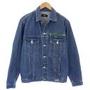 yÁzGNXg[W X-LARGE Denim Trucker Jacket fjWPbg W[W GW S  u[ 01201504 /TK Y yxNg Òz 231209