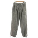 【中古】Th products ティーエイチ プロダクツ NERDRUM Type-B Technical Wool Cargo Pants ネルドルム カーゴパンツ 1 S グレー /AN6 メンズ 【ベクトル 古着】 240313