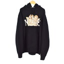 yÁzA_[Jo[ UNDERCOVER 23AW HOODIE ANGEL NOISE satinpatch GWF p[J[ t[fB[ vg 4  ubN UC2C4892-3 Y yxNg Òz 240410