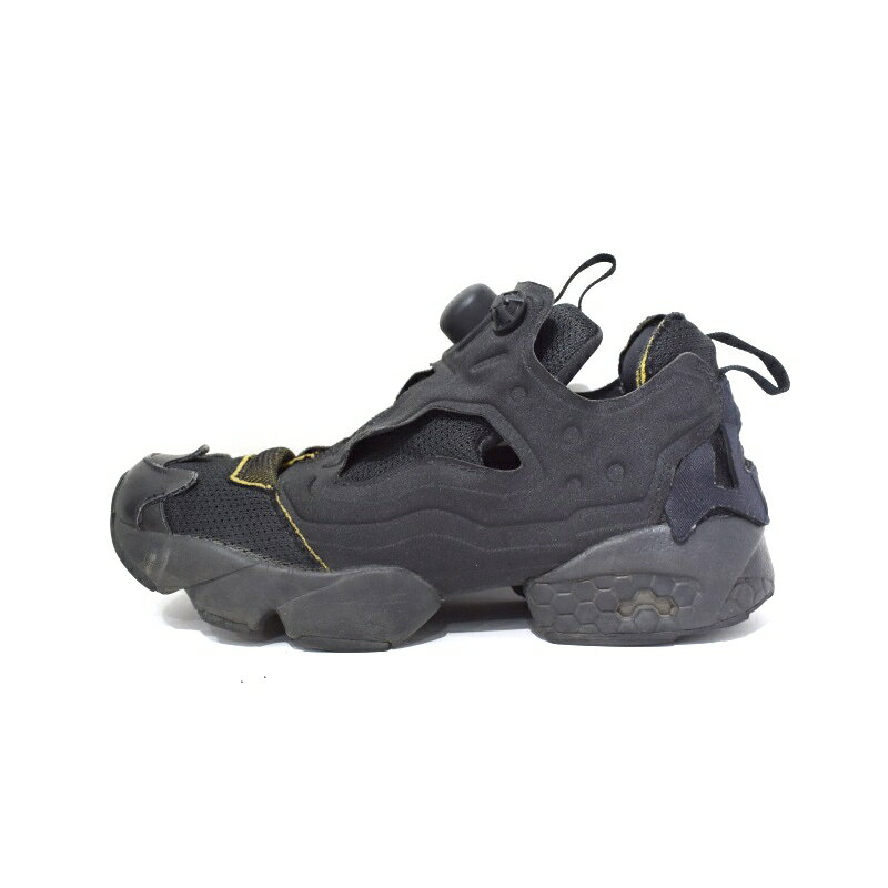 【中古】メゾンマルジェラ 22 Maison Margiela 22 リーボック Reebok PROJECT 0 Instapump Fury Memory Of インスタポンプ フューリー メモリーオブ スニーカー 23.5cm 黒 ブラック GZ4204 レディース 【ベクトル 古着】 240418