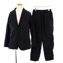 【中古】テアトラ TEATORA WALLET JKT PLUS WALLET PANTS スーツ テーラードジャケット パンツ 3 4 ネイビー tt-204...