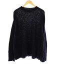 【中古】コモリ COMOLI 21AW カシミヤクルーネックニット セーター 長袖 ネイビー U03-06008 /KH メンズ 【ベクトル 古着】 250311