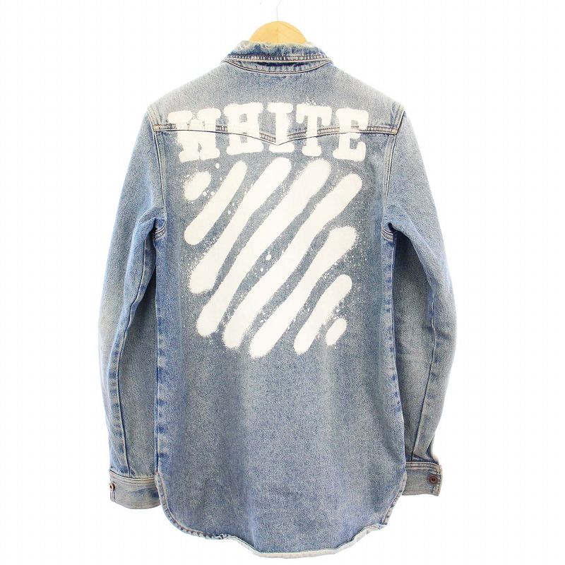 楽天市場】off white オフホワイト デニム ジャケットの通販 楽天市場】off white オフホワイト デニム ジャケットの通販