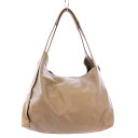 【中古】ディスコード discord Yohji Yamamoto 23AW ANGULAR BAG アンギュラーバッグ ショルダーバッグ レザー ベージュ DJ-I63-760 /KH レディース 【ベクトル 古着】 250324