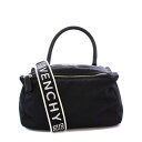 【中古】ジバンシィ GIVENCHY ミニパンドラ ナイロン ショルダーバッグ ハンドバッグ 2WAY ブラック /KH レディース 【ベクトル 古着】 250...