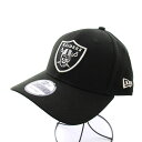 【中古】ニューエラ NEW ERA 9FORTY ストレッチスナップ ラスベガス レイダース キャップ 帽子 黒 /YM ジュニア キッズ 【ベクトル 古着】 ...