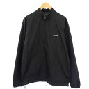 【中古】700FILL ハーフジップジャケット アウター プルオーバー L 黒 /KH メンズ 【ベクトル 古着】 250522