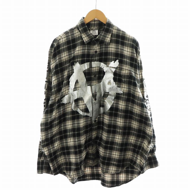 ヴェトモンOversized check shirt Oversized Check Shirt | boohoo