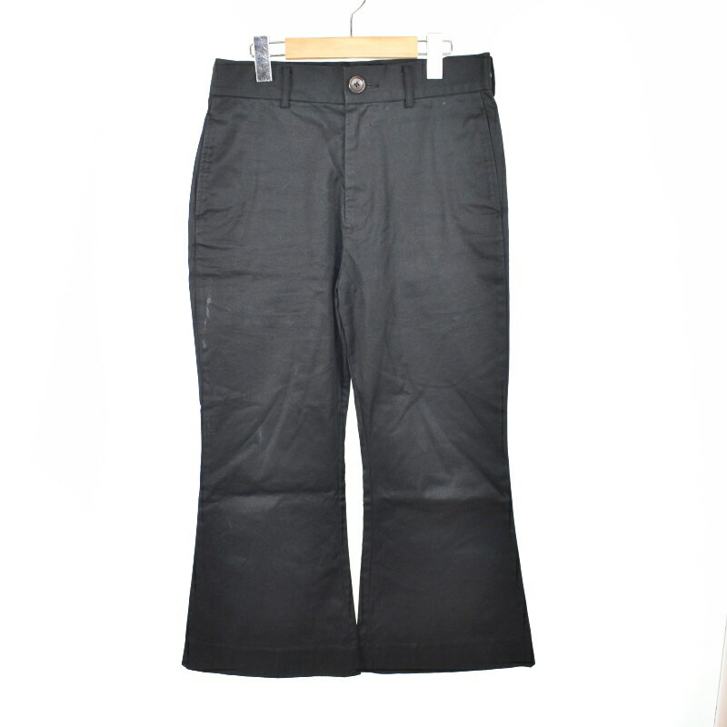 【中古】ランディ RANDY フレアトラウザーズ パンツ コットン 2 黒 ブラック 20SS-RPT05 メンズ 【ベクトル 古着】 250630
