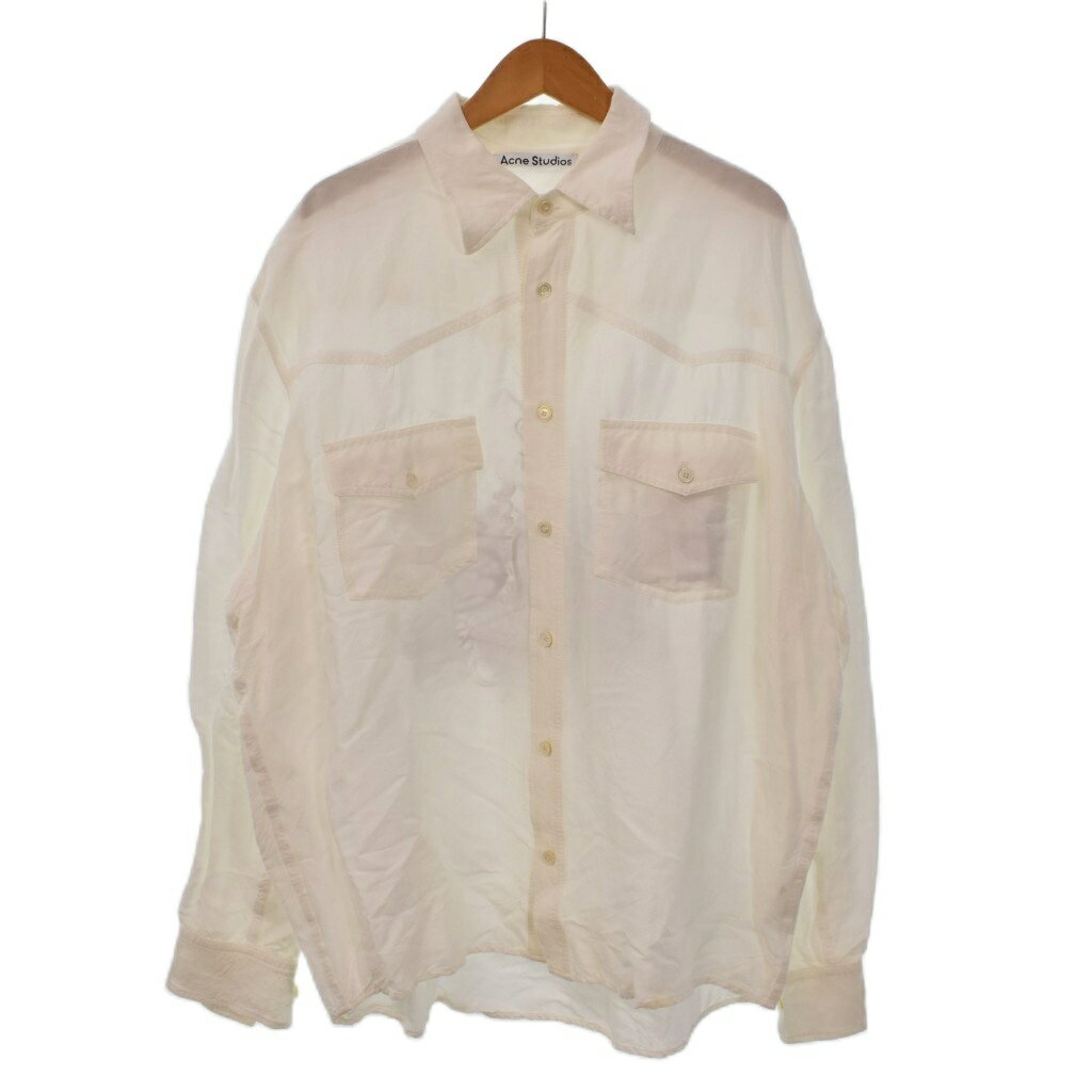 【再値下げ】ACNE STUDIOS  半袖シャツ　ブラウス org.jpg