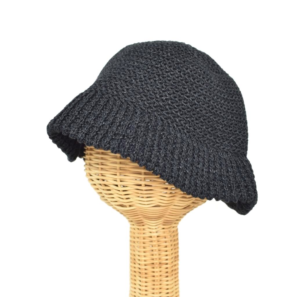 【中古】ホワイトマウンテニアリング White Mountaineering BLK WASHI PAPER BUCKE...