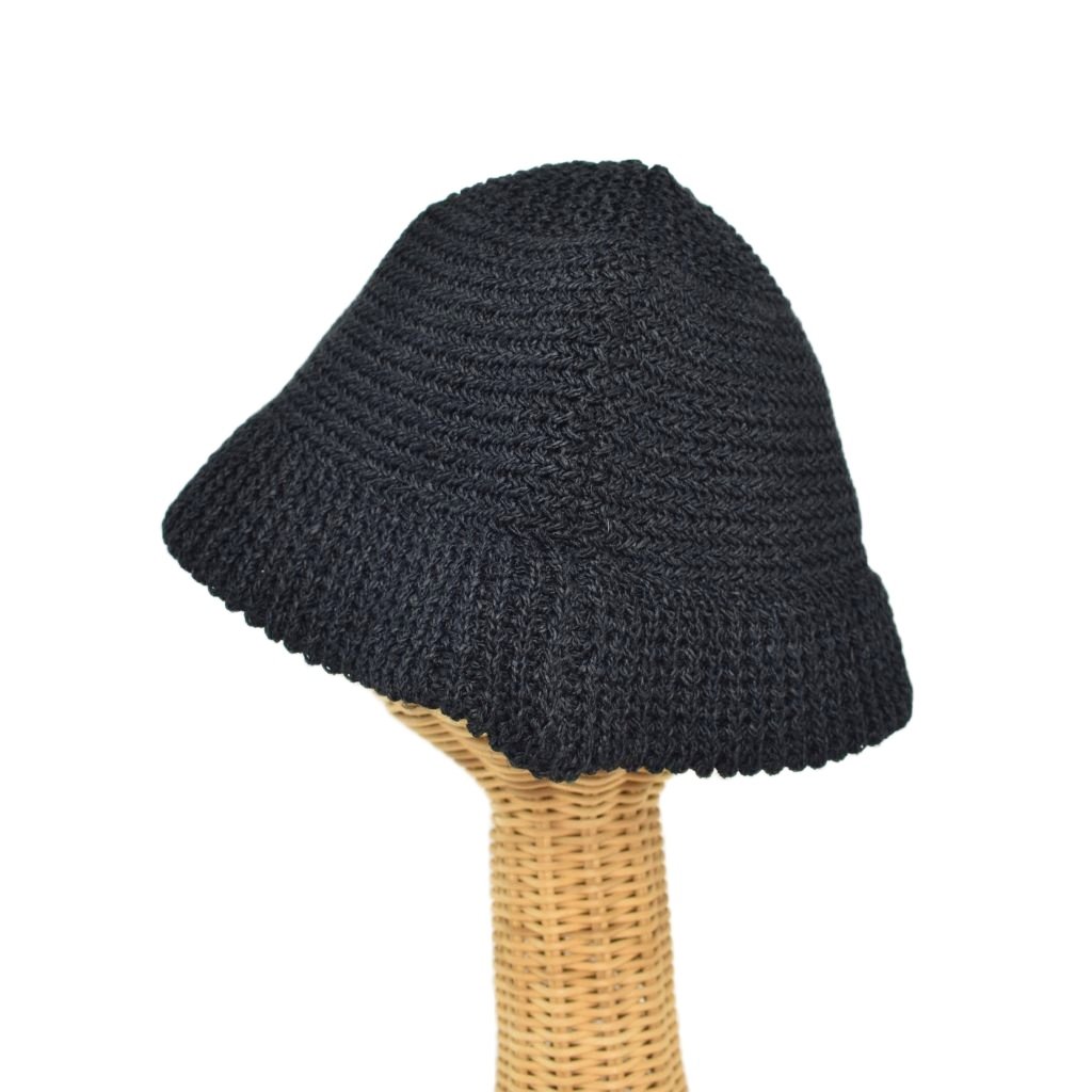 【中古】ホワイトマウンテニアリング White Mountaineering BLK WASHI PAPER BUCKE...