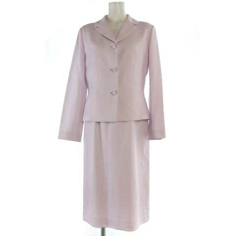 【中古】エマジェイムス EMMAJAMES ノースリーブ ワンピース セットアップ アンサンブル 9号 ラベンダー ■GY99 レディース 【ベクトル 古着】 ...