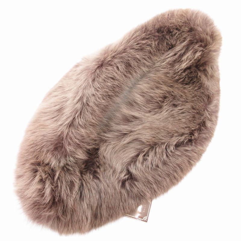 【中古】サガフォックス SAGA FOX ティペット 毛皮マフラー フォックスファー ピン付 ベージュ系 /GV ■..