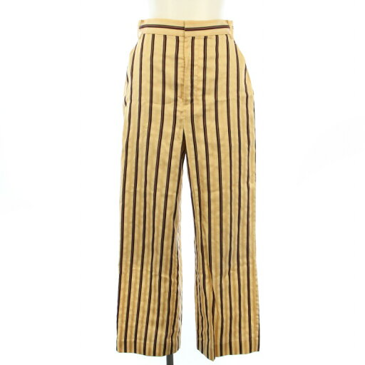 【中古】B&Y ユナイテッドアローズ BEAUTY&YOUTH ビューティー&ユース サテン ドビー ストライプ パンツ スラックス S ベージュ 1614-199-5065 /TK レディース 【ベクトル 古着】 250214 【中古】B&Y ユナイテッドアローズ BEAUTY&YOUTH ビューティー&ユース サテン ドビー ストライプ パンツ スラックス S ベージュ 1614-199-5065 /TK レディース 【ベクトル 古着】 250214