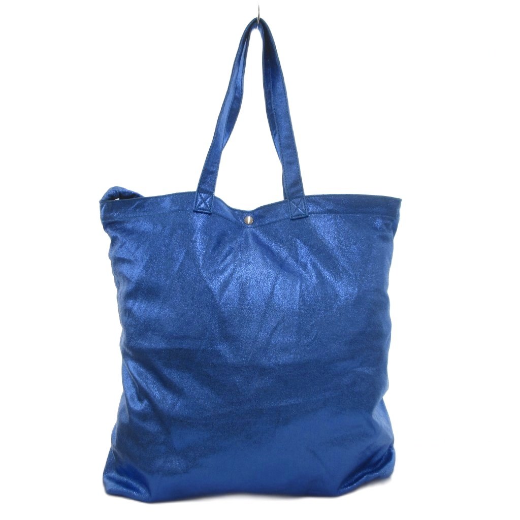 【中古】アンビリオン Unbillon トートバッグ ショルダー 2WAY グリッター 青 ブルー /NU ■GY43 レディ..