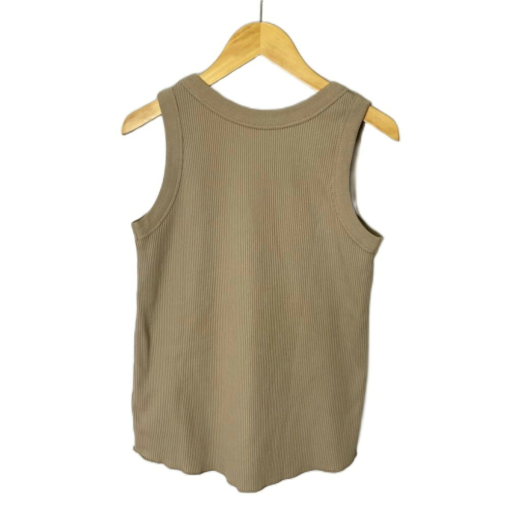 【中古】ミラオーウェン Mila Owen スパンコール装飾 ノースリーブ リブカットソー ONEsize ベージュ ■GY43 レディース 【ベクトル 古着】 260115 vectorpremium-18827551 ブランド古着ベクトルプレミアム店 サンプル画像2
