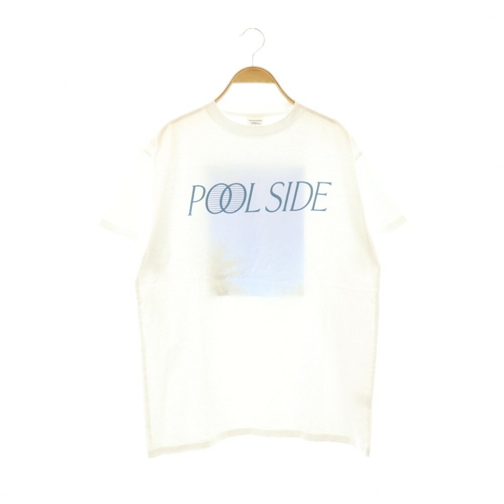 シンゾーン Shinzone 25SS POOLSIDE TEE Tシャツ カットソー 半袖 F 白 ホワイト /AT ■OS メンズ  260521