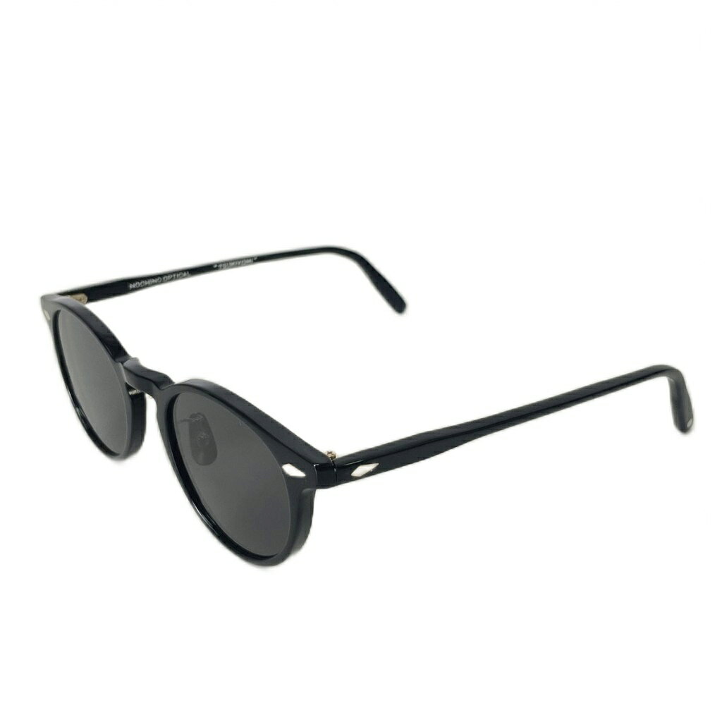 未使用品 ノチノオプティカル NOCHINO OPTICAL NOCHINO-N3 TSUKIYOMI Gloss Black Dark Grey サングラス アイウェア 調光モデル 46 21 144 ブラック メンズ レディース  260716