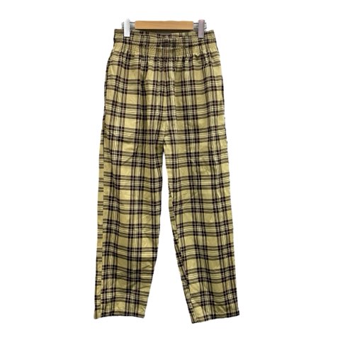 【中古】クックマン COOKMAN パンツ ボトムス チェック柄 ウエストゴム L マルチカラー カーキ系 メンズ 【ベクトル 古着】 250403 【中古】クックマン COOKMAN パンツ ボトムス チェック柄 ウエストゴム L マルチカラー カーキ系 メンズ 【ベクトル 古着】 250403