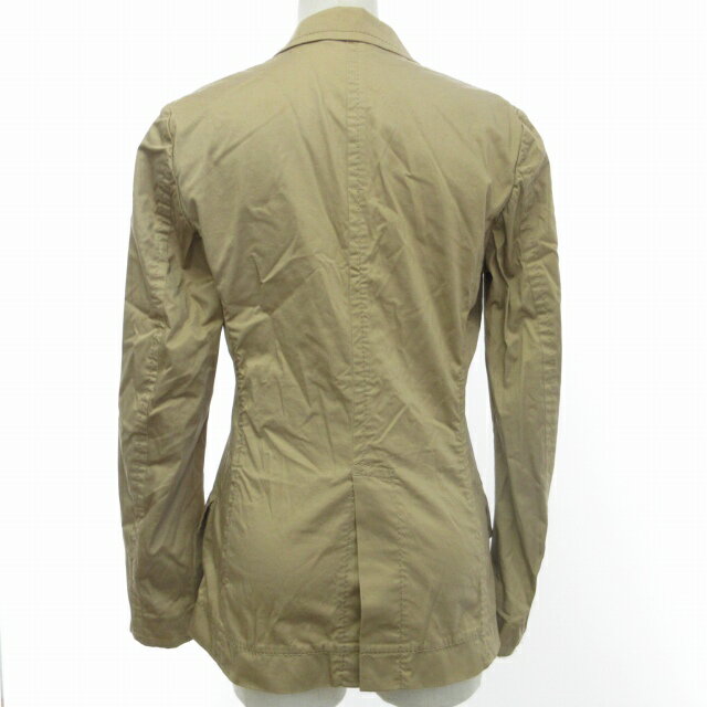 【中古】インゲボルグ INGEBORG ジャケット ブレザー 内側レース ベージュ Mサイズ 1119 レディース 【ベクトル 古着】 231120