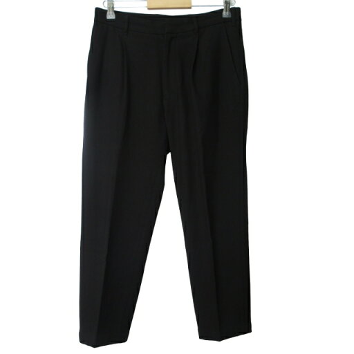 【中古】FREAK'S STORE 近年モデル タックパンツ スラックス ブラック Mサイズ v0712138 ■FF 0825 メンズ 【ベクトル 古着】 240825 【中古】FREAK'S STORE 近年モデル タックパンツ スラックス ブラック Mサイズ v0712138 ■FF 0825 メンズ 【ベクトル 古着】 240825