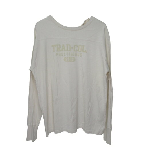 【中古】Branca 長袖Tシャツ ロゴプリント ホワイト F v0712296 0923 メンズ 【ベクトル 古着】 240923 【中古】Branca 長袖Tシャツ ロゴプリント ホワイト F v0712296 0923 メンズ 【ベクトル 古着】 240923