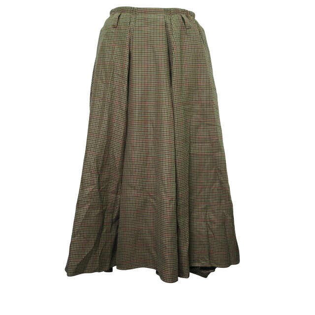 【中古】ミラオーウェン Mila Owen スカート ロング チェック柄 S〜Mサイズ相当 ベージュ系 k661 0108 レディース 【ベクトル 古着】 250108 vectorpremium-18282400 ブランド古着ベクトルプレミアム店 パッケージ画像