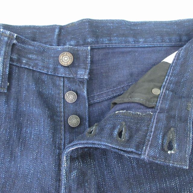 【中古】正藍屋Syoaiya デニム ジーンズ 32 Lサイズ相当 ブルー k22057 0625 メンズ 【ベクトル 古着】 250625