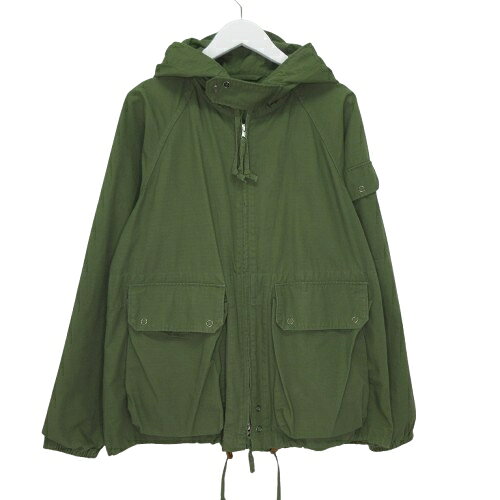 エンジニアードガーメンツ Engineered Garments 長袖 ブルゾン アウター ミリタリー フラップポケット コットン Sサイズ カーキ k408450 0521 メンズ  260521