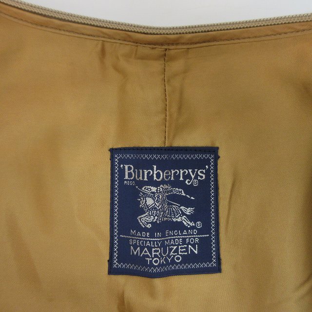 ブランド古着ベクトルプレミアム店の【中古】バーバリーズ Burberrys ライナー ベスト ジレ ヴィンテージ ウール ノバチェック柄 XLサイズ相当 ベージュ系 k41541 0620 メンズ 【ベクトル 古着】 260620｜アングル3