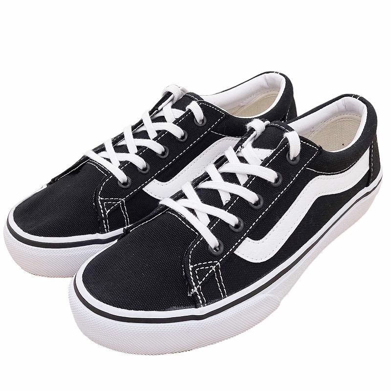 【中古】バンズ VANS RIPPER リッパー ローカットスニーカー V359CL ブラック 22.5cm 0202 レディース 【ベクトル 古着】 240421