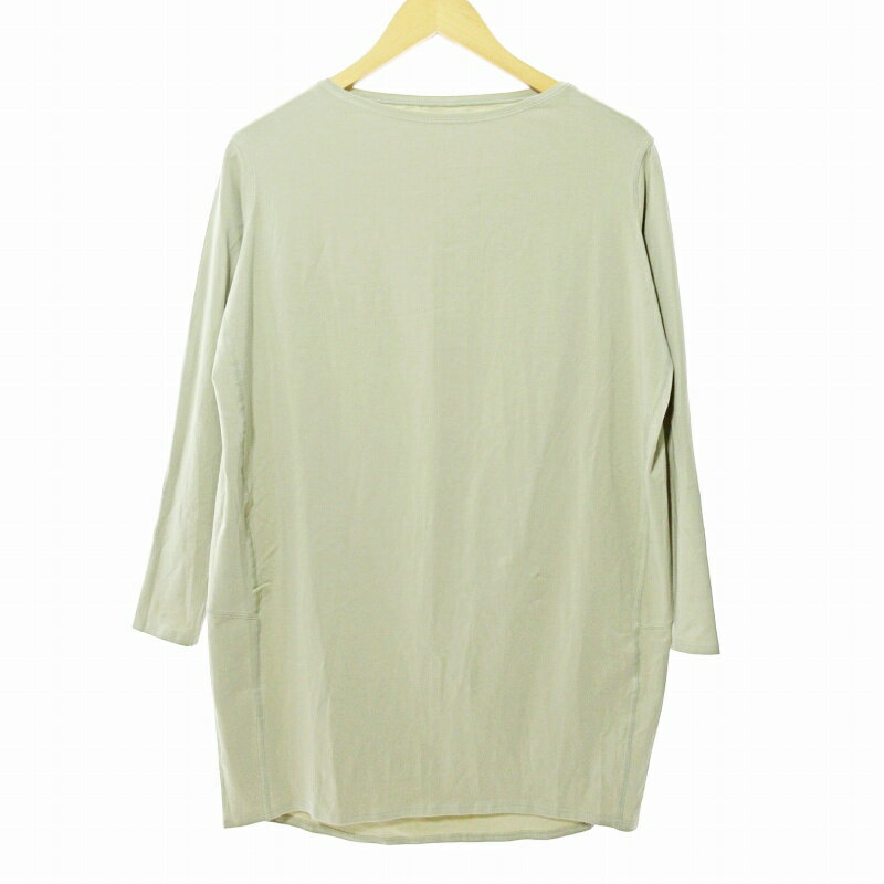 【中古】ルルレモン lululemon トップス カットソー 長袖 ヨガ ピラティス ウエア ゆったり グレー F 0627 レディース 【ベクトル 古着】 240627のサムネイル