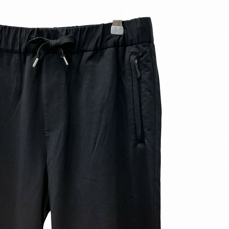 【中古】モーヴ MOVB HELIX WOOLJERSEY ウールジャージー ジョガーパンツ イージー PT-010HW 46 黒 ブラック 0713 メンズ 【ベクトル 古着】 250713